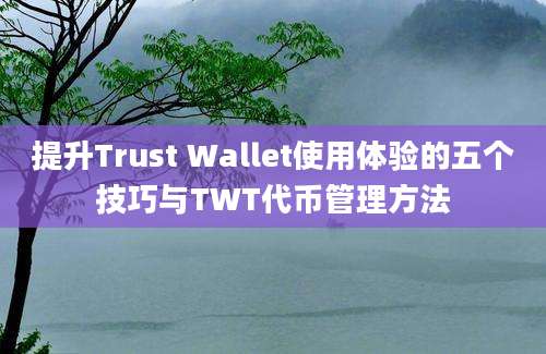 提升Trust Wallet使用体验的五个技巧与TWT代币管理方法