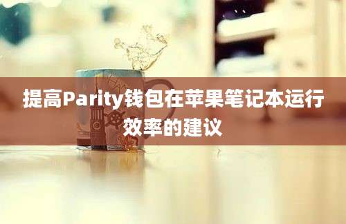 提高Parity钱包在苹果笔记本运行效率的建议