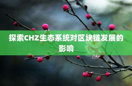 探索CHZ生态系统对区块链发展的影响