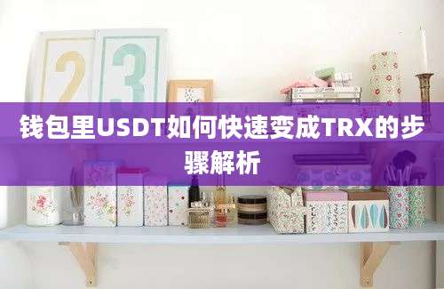 钱包里USDT如何快速变成TRX的步骤解析