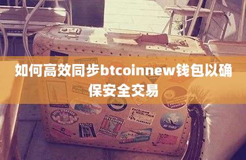 如何高效同步btcoinnew钱包以确保安全交易