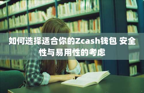 如何选择适合你的Zcash钱包 安全性与易用性的考虑