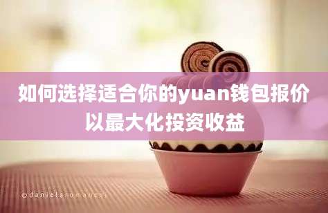 如何选择适合你的yuan钱包报价以最大化投资收益