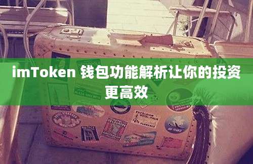 imToken 钱包功能解析让你的投资更高效