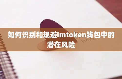 如何识别和规避imtoken钱包中的潜在风险