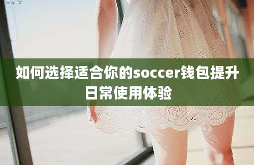 如何选择适合你的soccer钱包提升日常使用体验