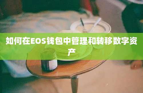 如何在EOS钱包中管理和转移数字资产