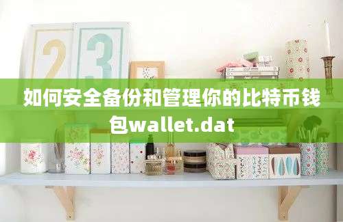 如何安全备份和管理你的比特币钱包wallet.dat