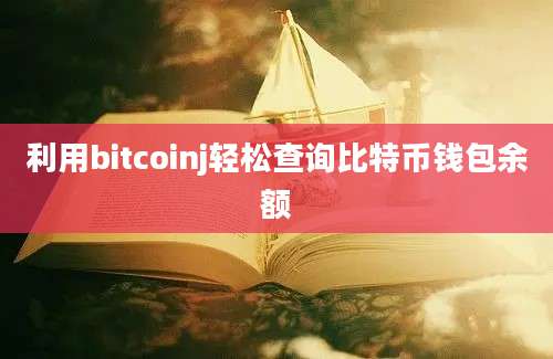 利用bitcoinj轻松查询比特币钱包余额