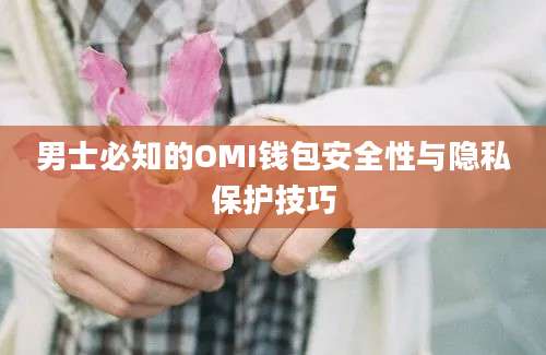 男士必知的OMI钱包安全性与隐私保护技巧