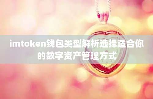 imtoken钱包类型解析选择适合你的数字资产管理方式