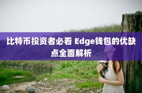 比特币投资者必看 Edge钱包的优缺点全面解析