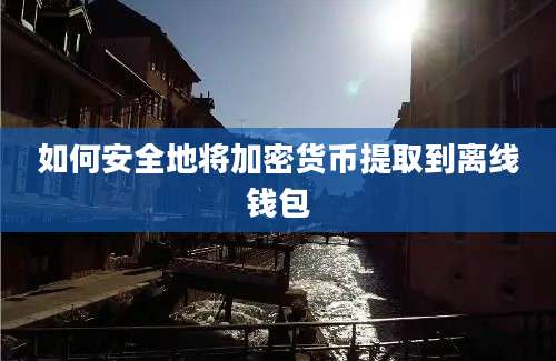 如何安全地将加密货币提取到离线钱包