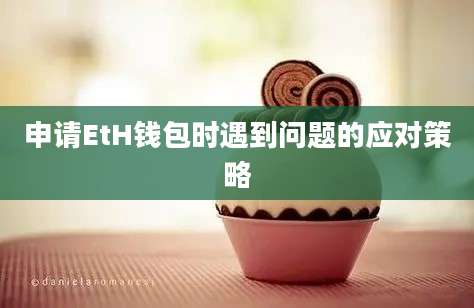 申请EtH钱包时遇到问题的应对策略